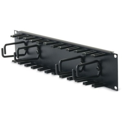 APC Cable Organizer - Black - Cable Manager - 2U Height - AR8427A