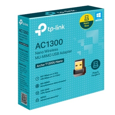 TP-Link Archer T1300U Nano AC1300 Nano Wireless MU-MIMO USB Adapter