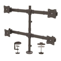 StarTech Desk Mount Quad Monitor Arm, Articulating - ARMQUAD