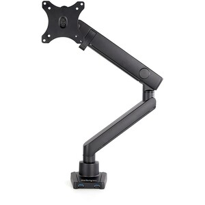 StarTech Monitor Arm Desk Mount with 2x USB 3.0 ports, VESA up to 34" Display - ARMSLIM2USB3