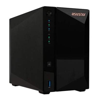 ASUSTOR AS3302T-V2 Drivestor, 2 bay NAS, Realtek RTD1619B Quad-Core, 1.7GHz, 2GB DDR4