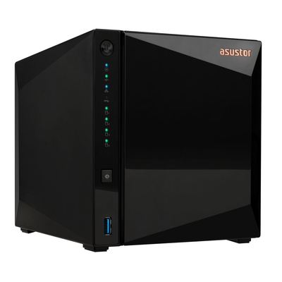 ASUSTOR AS3304T-V2 Drivestor, 4 bay NAS, Realtek RTD1619B Quad-Core, 1.7GHz, 2GB DDR4