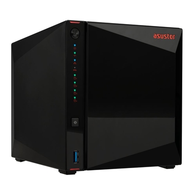 ASUSTOR AS5404T Nimbustor, 4 Bay NAS, Intel Celeron N5105 Quad-Core 2.0GHz CPU, 4GB DDR4