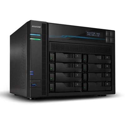 ASUSTOR AS6510T Lockerstor 10 Bay NAS,Intel ATOM C3538 Quad-Core 2.1GHz, 8GB DDR4
