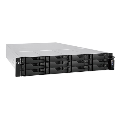 ASUSTOR AS6512RD Lockerstor 12 Bay NAS, Intel ATOM C3538 Quad-Core 2.1GHz, 8GB DDR4