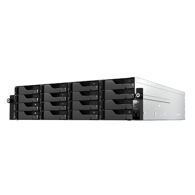 ASUSTOR AS7216RDX Lockerstor 16R Pro Gen2 16-Bay NAS, AMD Ryzen 7 Pro 3.8GHz up to 5.3GHz, 16GB DDR5
