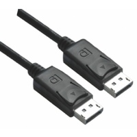 Astrotek DisplayPort DP Cable 3m - 20 pins Male to Male 1.2V 30AWG Gold Plated Assembly type Black PVC Jacket RoHS ~CBDPMM3