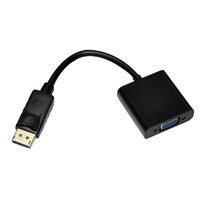 Astrotek Display Port to VGA Cable Male to Female 15cm - AT-DPVGA-CABLE