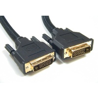 Astrotek DVI-D Cable 5m - 24+1 pins Male to Male Dual Link 30AWG OD8.6mm Gold Plated RoHS