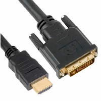 Astrotek HDMI to DVI-D Adapter Converter Cable 1m - Male to Male 30AWG OD6.0mm Gold Plated RoHS ~CBAT-HDMIDVID-MM-1.8