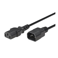 Astrotek Power cable Male-Female Monitor to PC - AT-IEC-MF-1.8M