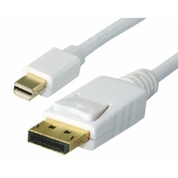 Astrotek Mini DisplayPort DP to DisplayPort DP Cable 1m - 20 pins Male to Male Gold Plated RoHS