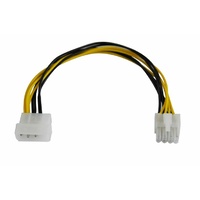 Astrotek EPS 12V Adapter 4pin Molex to 8pin P4 Mainboard Plug 20cm