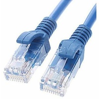 Astrotek CAT5e Cable 1m - Blue Color Premium RJ45 Ethernet Network LAN UTP Patch Cord 26AWG