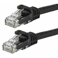 Astrotek CAT6 Cable 2m - Black Color Premium RJ45 Ethernet Network LAN UTP Patch Cord 26AWG-CCA PVC Jacket