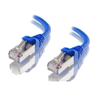 Astrotek CAT6A Shielded Ethernet Cable 1.5m Blue Color 10GbE RJ45 Network LAN Patch Lead S/FTP LSZH Cord 26AWG