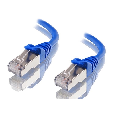 Astrotek CAT6A Shielded Ethernet Cable 3m Blue Color 10GbE RJ45 Network LAN Patch Lead S/FTP LSZH Cord 26AWG