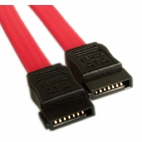 Astrotek Serial ATA SATA Data Cable 50cm 7 pins to 7 pins Straight 26AWG Red ~CB8W-FC-5031