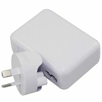 Astrotek USB Travel Wall Charger Power Adapter AU Plug 2A 220V 2 Ports White Colour for Samsung & USB Devices ~CBAT-USB-PWR