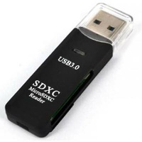 Astrotek USB 3.0 Card Reader for SD and Micro SD Black Colour