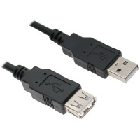 Astrotek Type A Male to Type A Female USB 2.0 Extension Cable 30cm