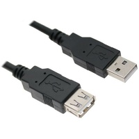 Astrotek Type A Male to Type A Female USB 2.0 Extension Cable 1.8m