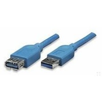 Astrotek USB 3.0 A-A Extension Cable Blue 3m