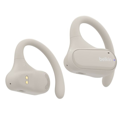 Belkin AUC013btSA SoundForm ClearFit New Open-Ear Wireless Earbuds - White 