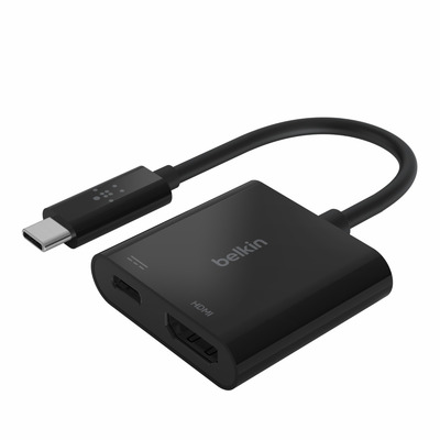 Belkin USB-C to HDMI Adapter with PD Pass-Through