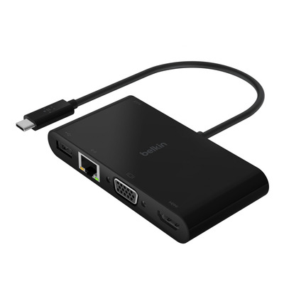Belkin USB-C Multimedia Adapter with PD Pass-Through