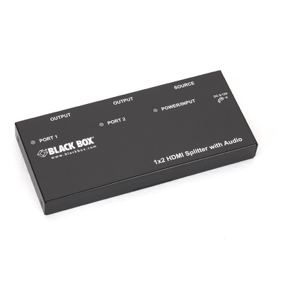 BLACKBOX 1 x 2 HDMI Splitter with Audio (AVSP-HDMI1X2)