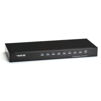 BLACKBOX 1x8 HDMI Splitter with Audio (AVSP-HDMI1X8)