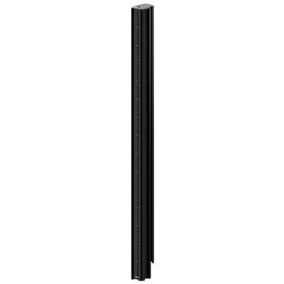 ATDEC 750MM POST BLACK WITH GUIDE MARKS - AWM-P75G-B