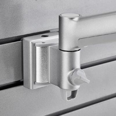 ATDEC SLAT WALL ADAPTOR SILVER  - AWM-WS-S