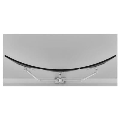 Atdec AWMS-3-137S4 Black Grommet Clamp - Triple monitor arms on 400mm post with sliders - AWMS-3-137S4-G-B