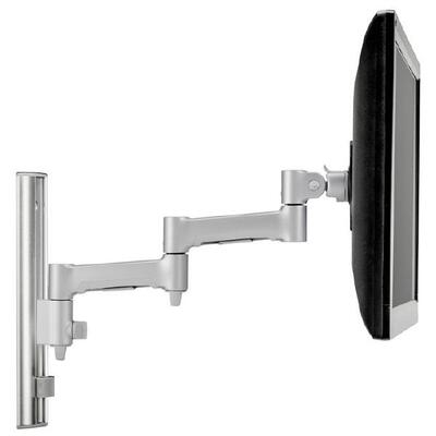 Atdec AWMS-DW6 Spring-assisted single display wall mount White - AWMS-DW6-W