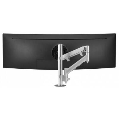 Atdec AWMS-HX40 Heavy Duty Monitor Mount - Silver - AWMS-HX40-Fclamp-Silver