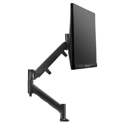 Atdec Atdec Single monitor mount Dynamic monitor arm - in-built 180 rotation limiter - 6kg - 16kg- C- Clamp - black - AWMS-HXB-C-B
