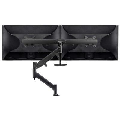 ATDEC DUAL RAIL DESK MOUNT BLACK - AWMS-RHXB-H-B