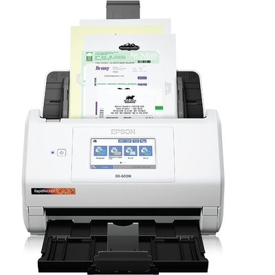 Epson RapidReceipt RR-600W Wireless Receipt and Colour Document Scanner