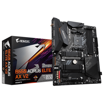 Gigabyte B550 AORUS ELITE AX V2 AM4 ATX Motherboard