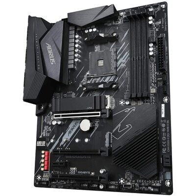 GIGABYTE AMD B550 AORUS MB wTrue 12+2 Phases Digital VRM, Enlarged Surface Heatsinks