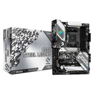 ASRock B550 Steel Legend AM4 ATX Motherboard