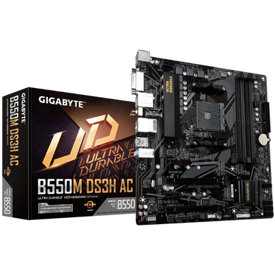 Gigabyte AMD B550 Digital VRM Solution, PCIe 4.0 x16 Slot Motherboard