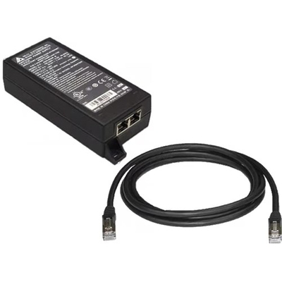 Poly PoE++ 65W 2.5G Adapter with 3.66m CAT6A Cable and Power Cord