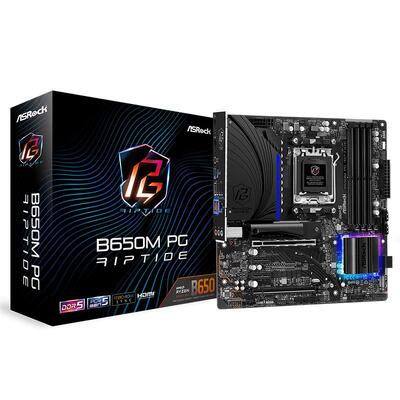 ASRock B650M-PG-RIPTIDE AM5 Micro-ATX Motherboard