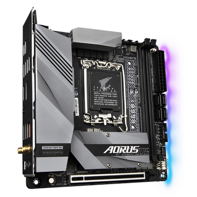 GIGABYTE Intel B660 Mini-ITX AORUS MB 8+1+1 Phases Digital - B660I AORUS PRO DDR4 Motherboard 
