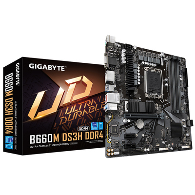 Gigabyte B660M DS3H DDR4 LGA 1700 Micro-ATX Motherboard