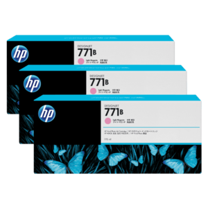 HP 771B 775ml 3-P Lt Magenta Ink Cart B6Y27