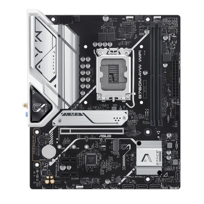ASUS B760M-AYW WIFI DDR5,LGA 1700 mATX Motherboard